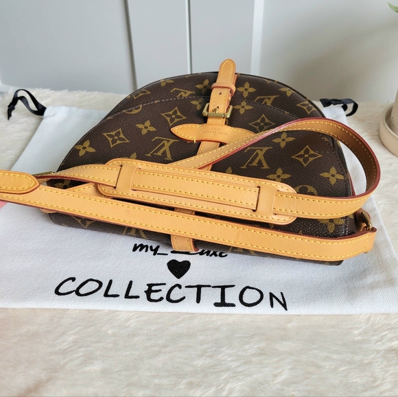 💕BEAUTIFUL Very Rare Louis Vuitton Monogram Canvas Chantilly MM NEW MODEL - Picture 6 of 16